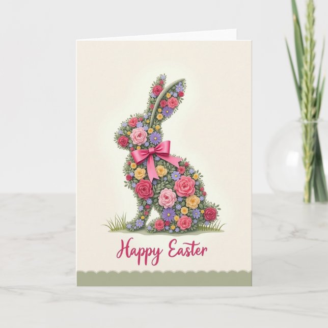 Floral Spring Creature Card (Front)