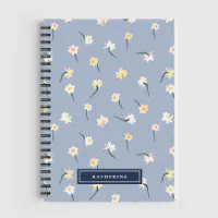 Baby Blue Square Notebook, Zazzle