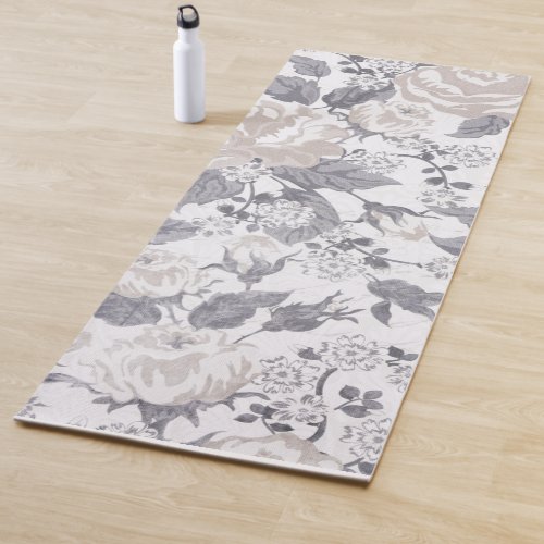 Floral Spring Floor Fitness Exercise Workout  Yoga Mat