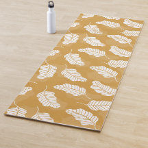 Floral Spring | Golden And White Leaves
