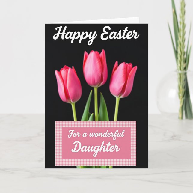 Floral Spring Greetings Card (Front)