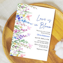 Floral Spring Love is in Bloom Bridal Shower 