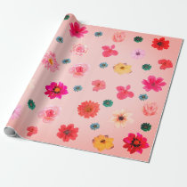 Floral Spring Wrapping Paper