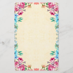 Floral Stationery