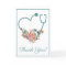 Floral Stethoscope Heart Medical Nurse or Doctor