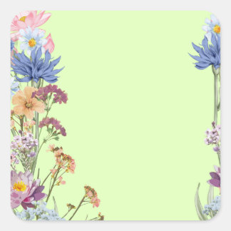 Floral Sticker
