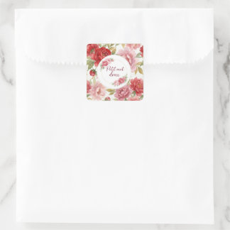 Floral Sticky Labels Petit Mot doux