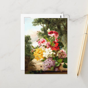 Floral Still Life, John Wainwright Postcard