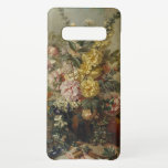 Floral Still Life Oil Painting Samsung Galaxy S10  Case<br><div class="desc">Beautiful,  contemporary and colorful vintage flower bouquet in vase oil painting. Ornate,  funky,  modern and whimsical hipster design for the artistic or artsy hip trendsetter,  vintage retro or nouveau deco art style motif lover.</div>