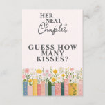 Floral Storybook Her Next Chapter Bridal Shower  Enclosure Card
