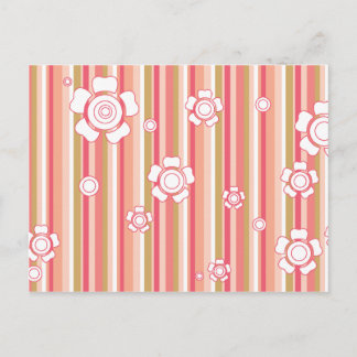 floral stripes_6a postcard