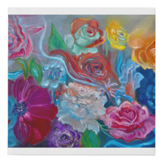 Floral Study 1 Faux Canvas Print