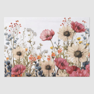 Floral Sublimation Tissue Paper