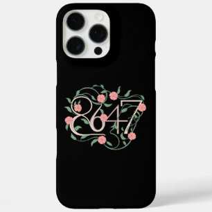 Floral Subtle Anti Trump 8647 86 47 Boho iPhone 16 Pro Max Case