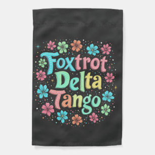 Floral Subtle Anti Trump 8647 Anti Maga Garden Flag