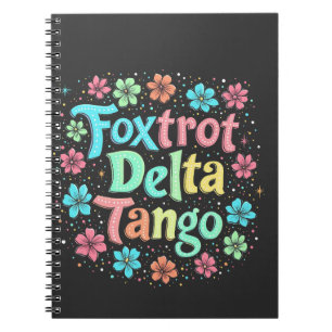 Floral Subtle Anti Trump 8647 Anti Maga Notebook