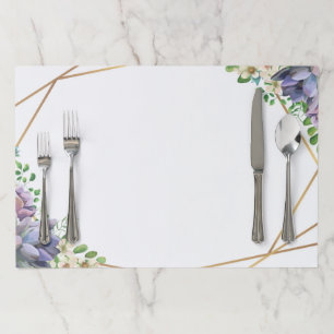 Floral Succulent Placemat