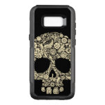 Floral Sugar Skull OtterBox Commuter Samsung Galaxy S8+ Case