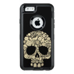 Floral Sugar Skull OtterBox Defender iPhone 6 Case