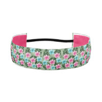 floral summer athletic headband