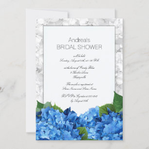 Floral Summer Garden Bridal Shower Invitations