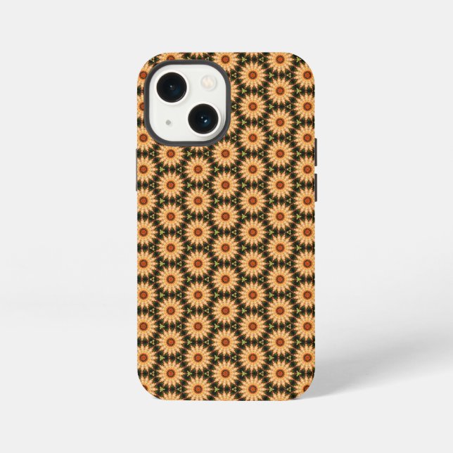 floral summer pattern iphone case (Back)