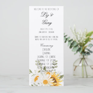 Floral Sunflower & Daisy Program