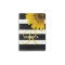 Floral Sunflower Yellow Black Stripes Monogram