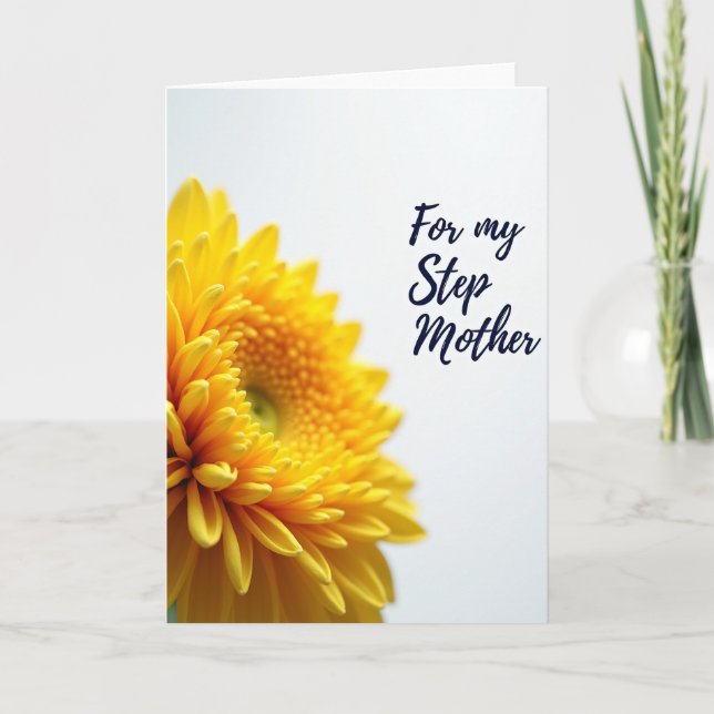 Floral Sunshine Mothers Day Card (Front)