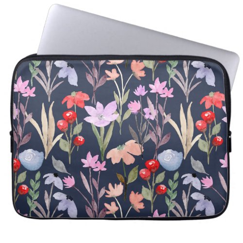 Floral Surface Pattern Fashion Botanical           Laptop Sleeve