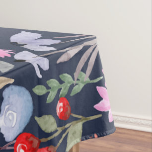 Floral Surface Pattern Fashion Botanical Tablecloth