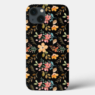 Floral Surface Pattern- Fashion Watercolor Spring  iPhone 13 Case