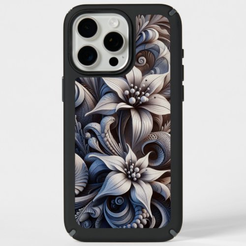 Floral Surrealism iPhone 15 Pro Max Case