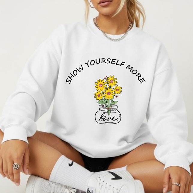  Floral sweatshirt for women (Creator Uploaded)