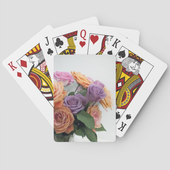 Floral Sweetness Poker Cards (Back)