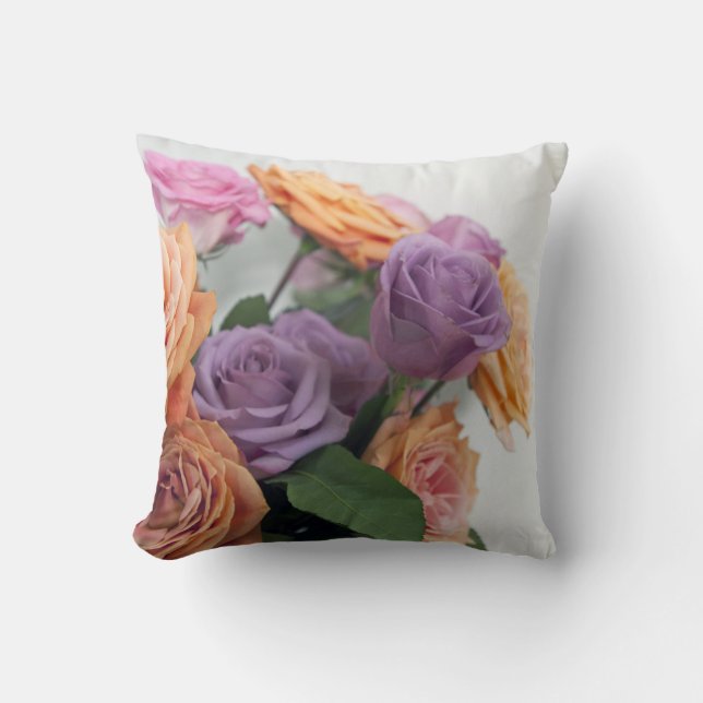 Floral Sweetness Throw Pillow (Front)