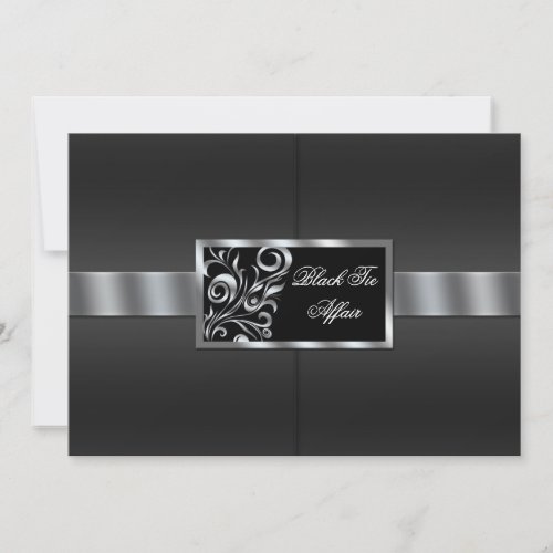 Floral Swirls Invitation