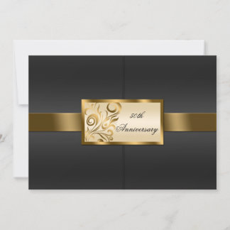 Floral Swirls Invitation