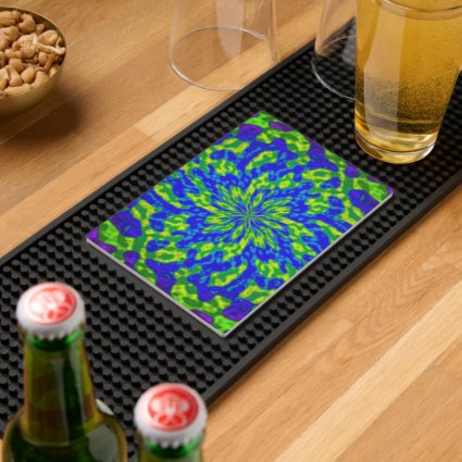 Floral Swirls Mandala Bar Mat