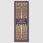 Floral Sword Medieval Fantasy Name Bookmarks