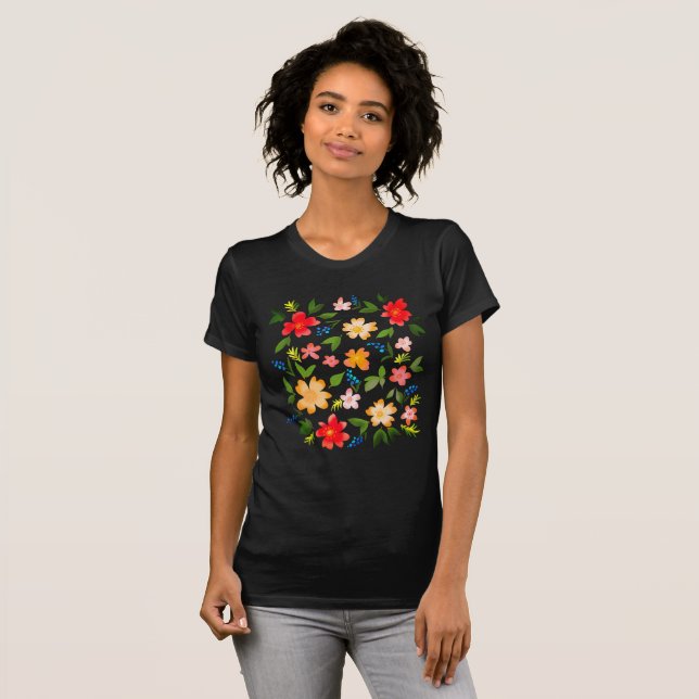 Floral T-Shirt (Front Full)