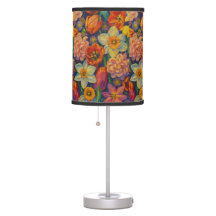 Floral Table Lamp