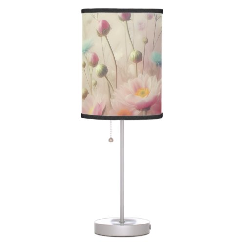Floral  table lamp