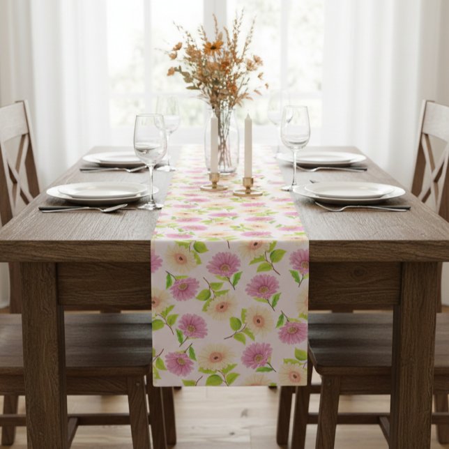 Floral Table Runner - Elegant Wedding & Party  (Creator Uploaded)