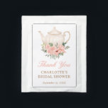 Floral Tea Party Bridal Shower Thank You Tea Bag Drink Mix<br><div class="desc">Say thank you to your bridal shower attendees with these floral tea bags,  perfect to use a party favors at a tea party themed bridal shower.</div>