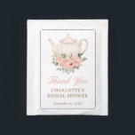 Floral Tea Party Bridal Shower Thank You Tea Bag Drink Mix<br><div class="desc">Say thank you to your bridal shower attendees with these floral tea bags,  perfect to use a party favors at a tea party themed bridal shower.</div>