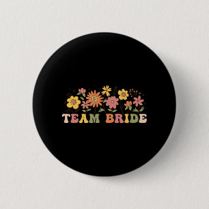 Floral Team Bride Wildflower Wedding Bachelorette Button
