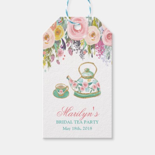 Floral Teapot Tea Party Favor Gift Tag - Floral Teapot Tea Party Favor Tag Gift Tag

Floral graphics credit: createthecut.com