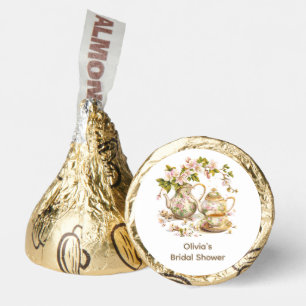 Floral Teapot Time for Tea Bridal Shower  Hershey®'s Kisses®