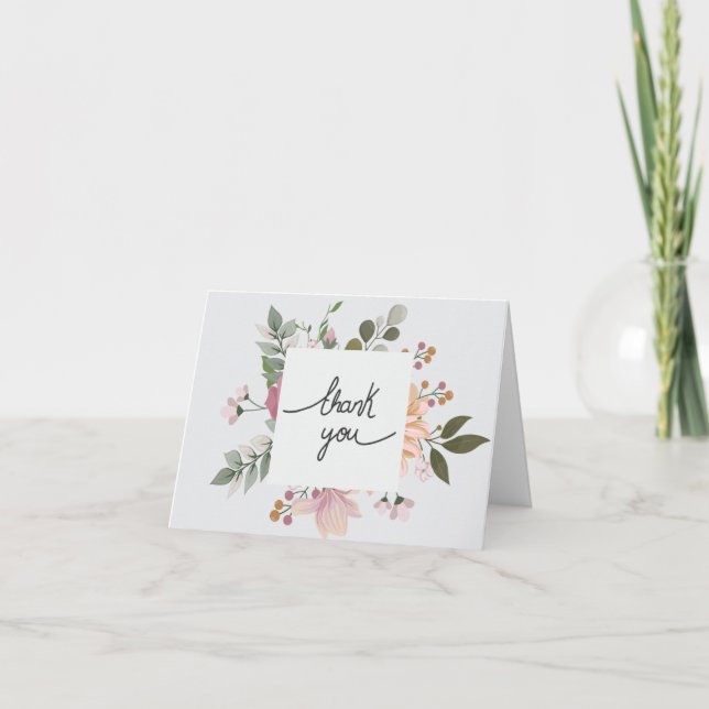 Floral Thank You (Front)
